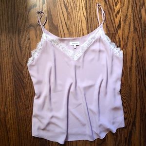 Aritzia | Babaton Lilac & White lace Tank 🌸